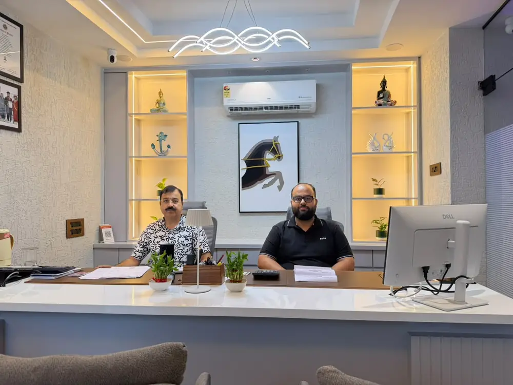 A professional consultation inside the Palampur office